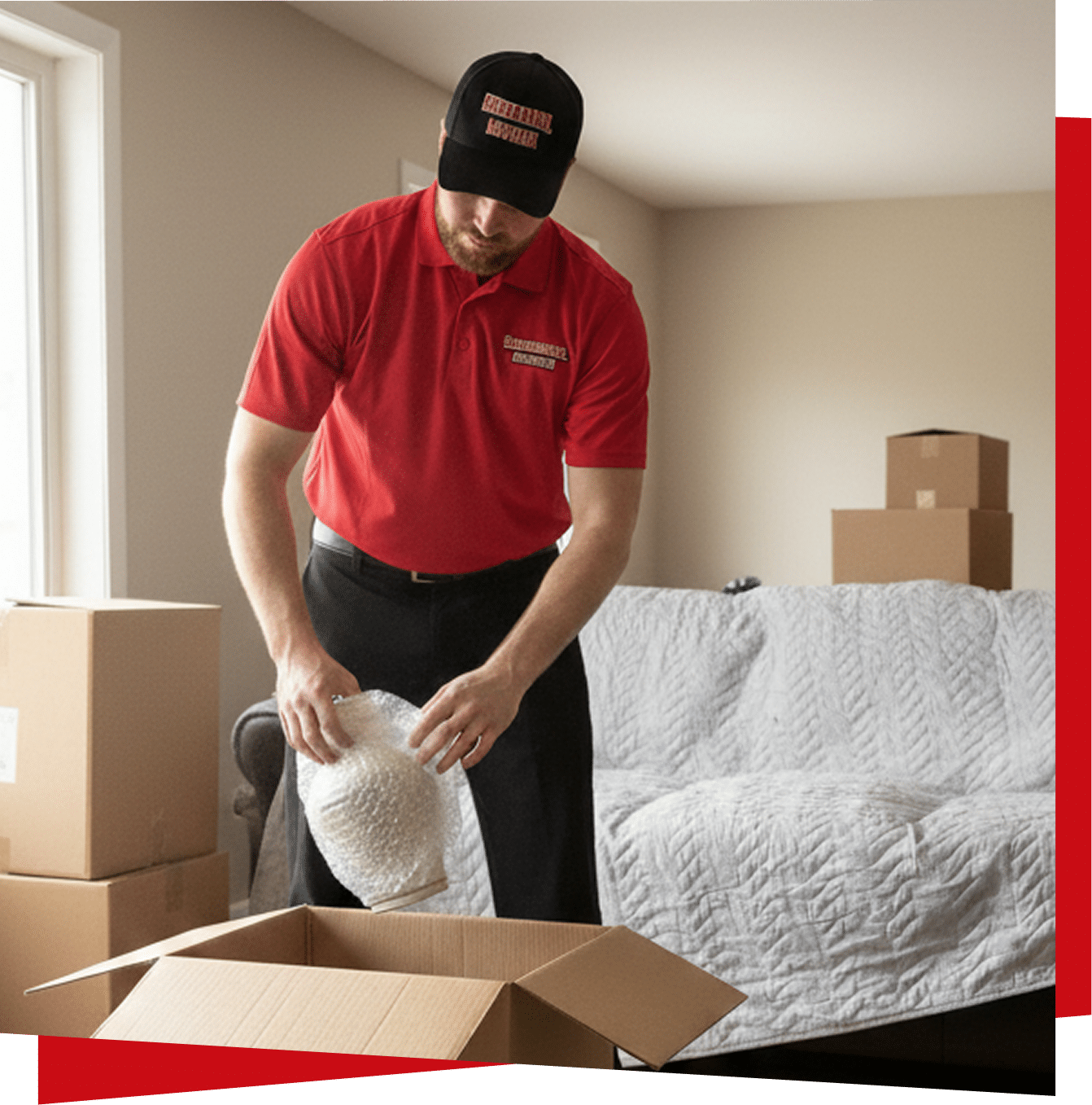 Cardinal Moving Team Packing