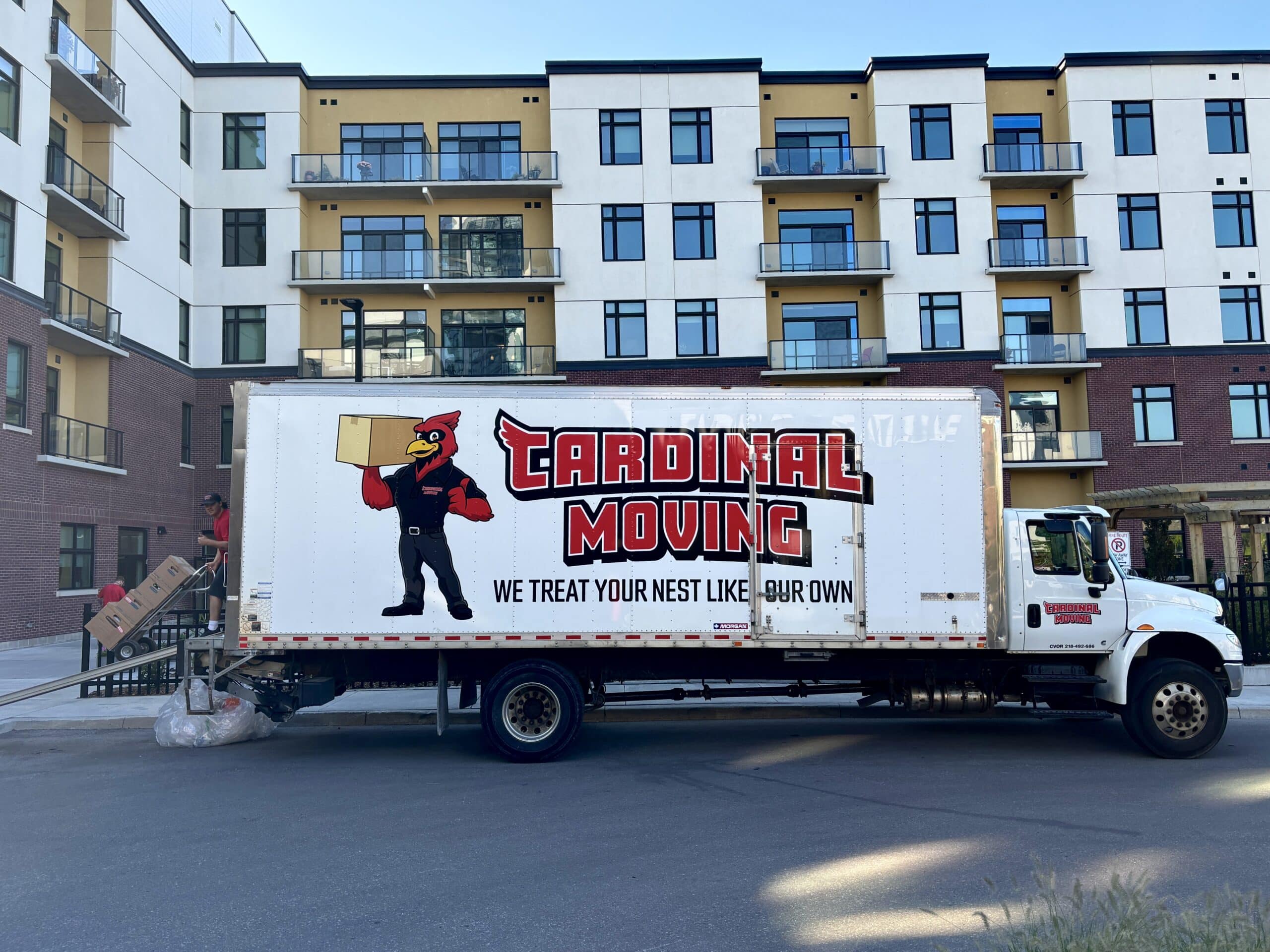 Cardinal Moving Truck